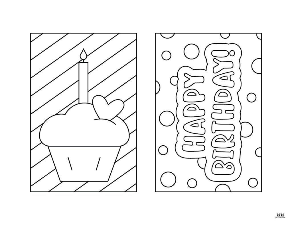 Printable birthday cards