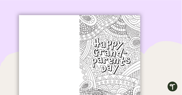 Grandparents day teaching resources for year teach starter