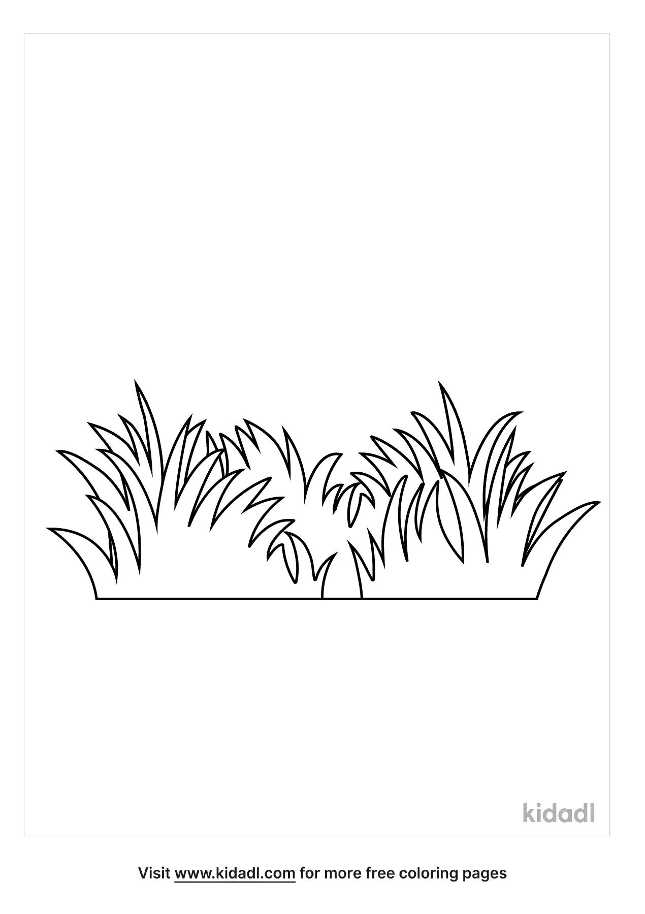 Free grass coloring page coloring page printables