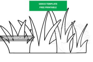 Grass template printable