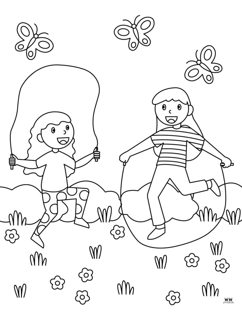 Summer coloring pages