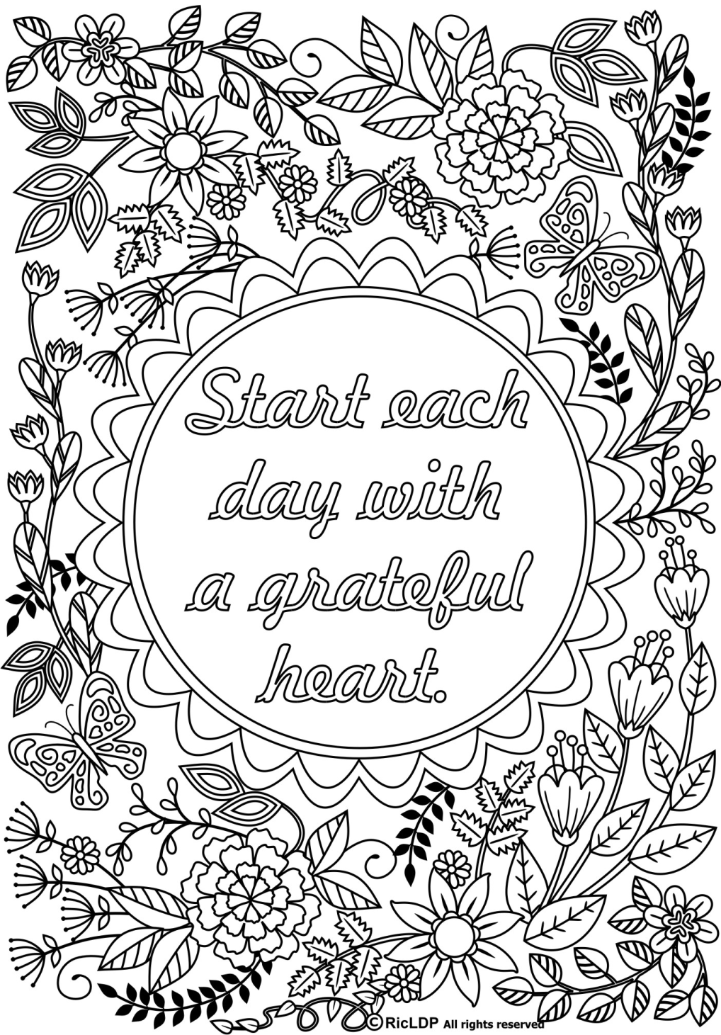 Printable coloring pages for grown