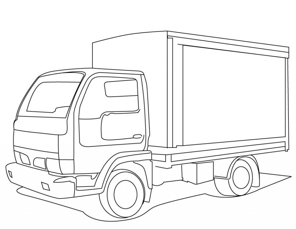 Free printable monster truck coloring pages for kids