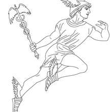Greek gods coloring pages