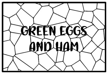 Green eggs and ham grade literature activity grade literature colorg worksheet by swati sharma