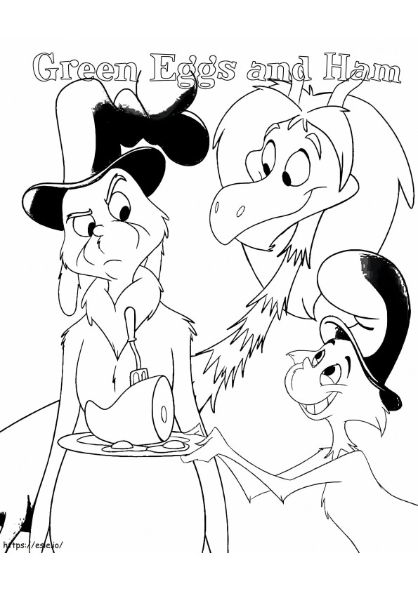 Dr seuss the lorax coloring pages