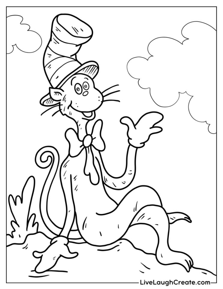 Delightful dr seuss coloring activities