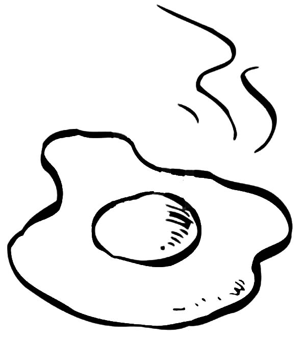 Green eggs and ham coloring page