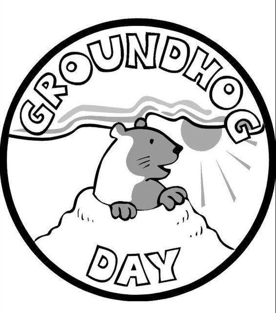 Best groundhog day coloring pages for kids