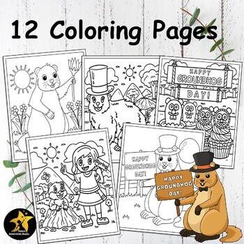 Groundhog day coloring pages groundhog day coloring sheets activity worksheets
