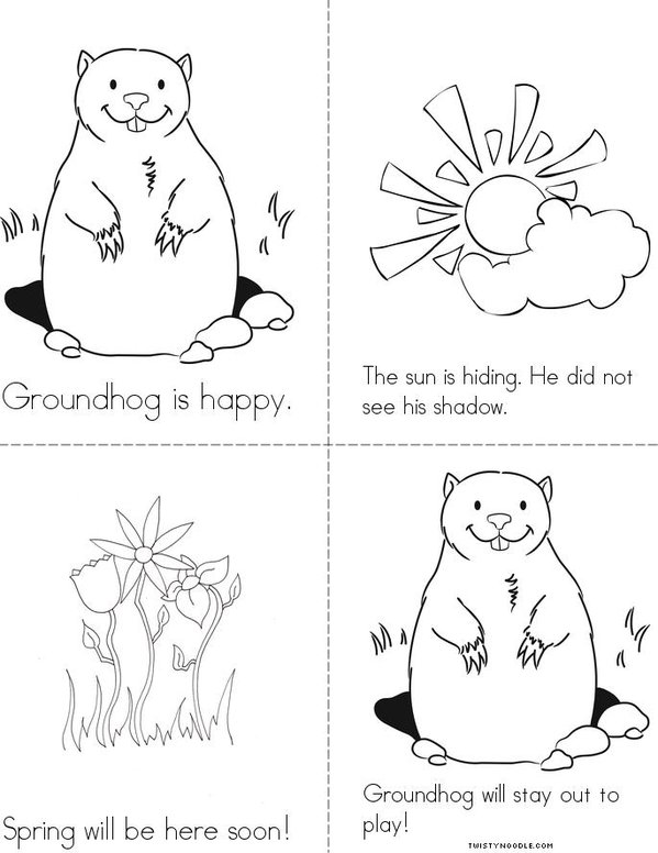 Happy groundhog day book