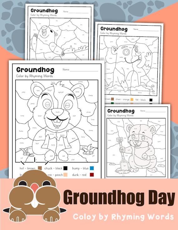 Groundhog day activities groundhog day coloring pages groundhog day printable for kids holiday worksheets