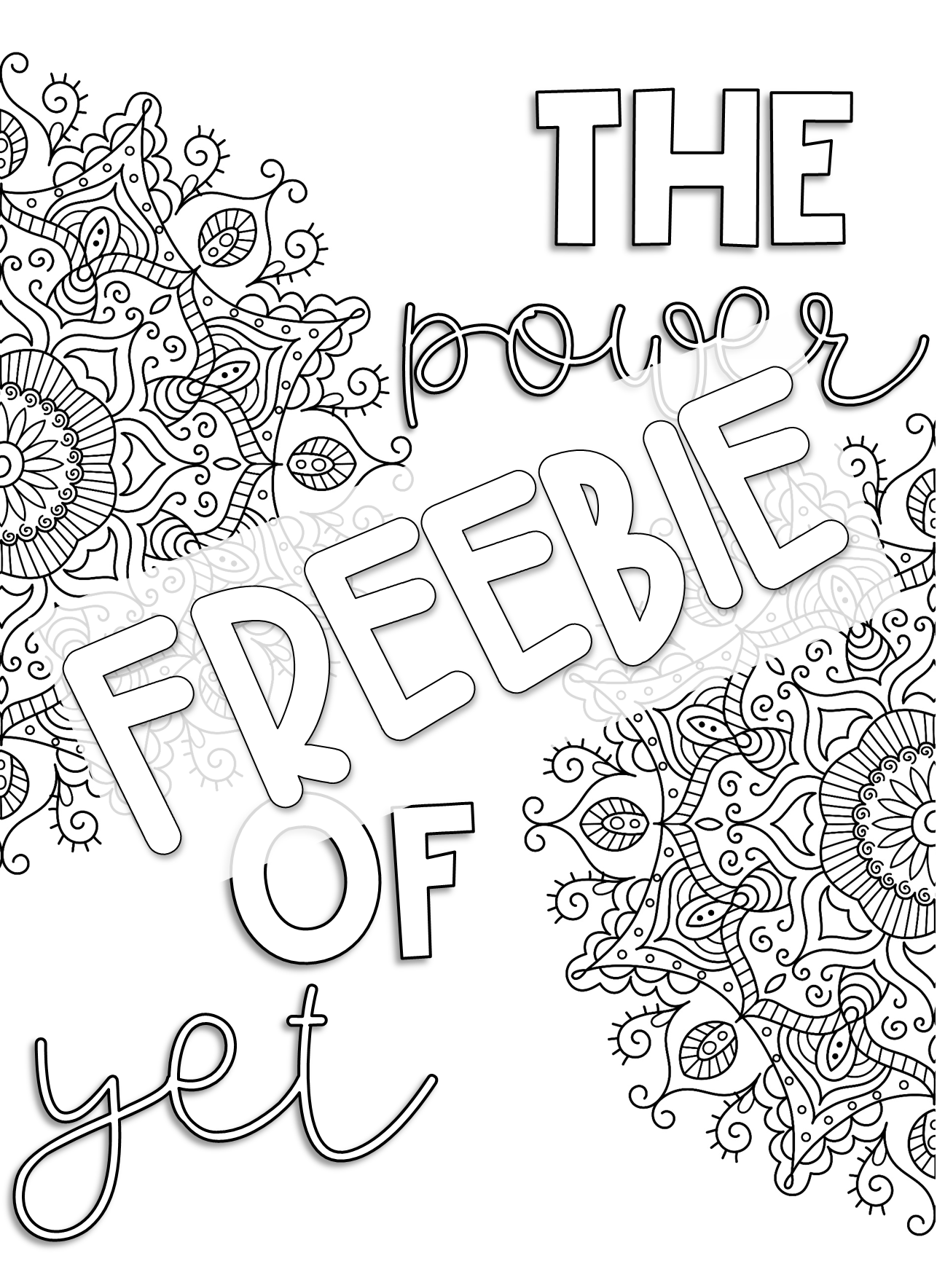 Growth mindset coloring pages freebie arrows echoes