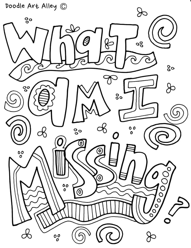 Growth mindset coloring pages