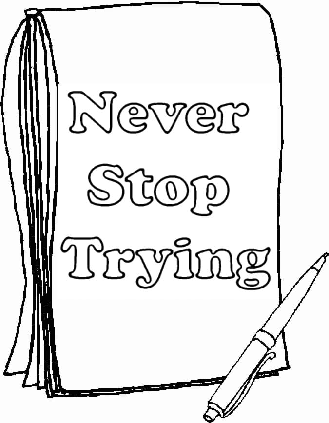Growth mindset coloring pages