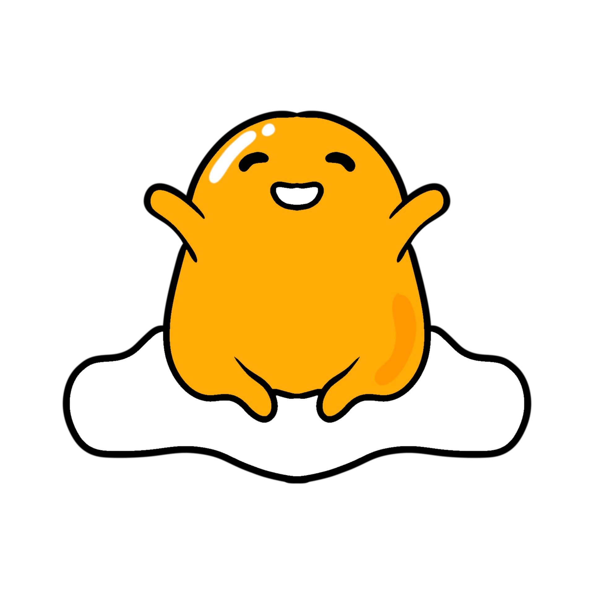 Gudetama free coloring page