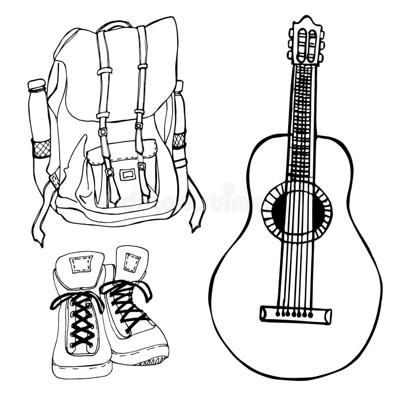 Guitar coloring book adults stock illustrations â guitar coloring book adults stock illustrations vectors clipart