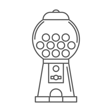 Gumball machine png vector psd and clipart with transparent background for free download