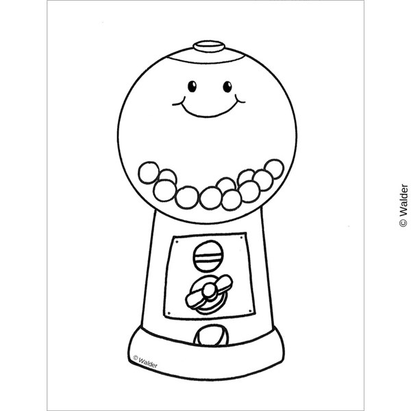Gumball machine walder education