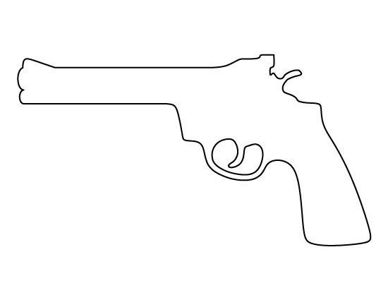 Printable revolver template revolver printable crafts horse coloring pages