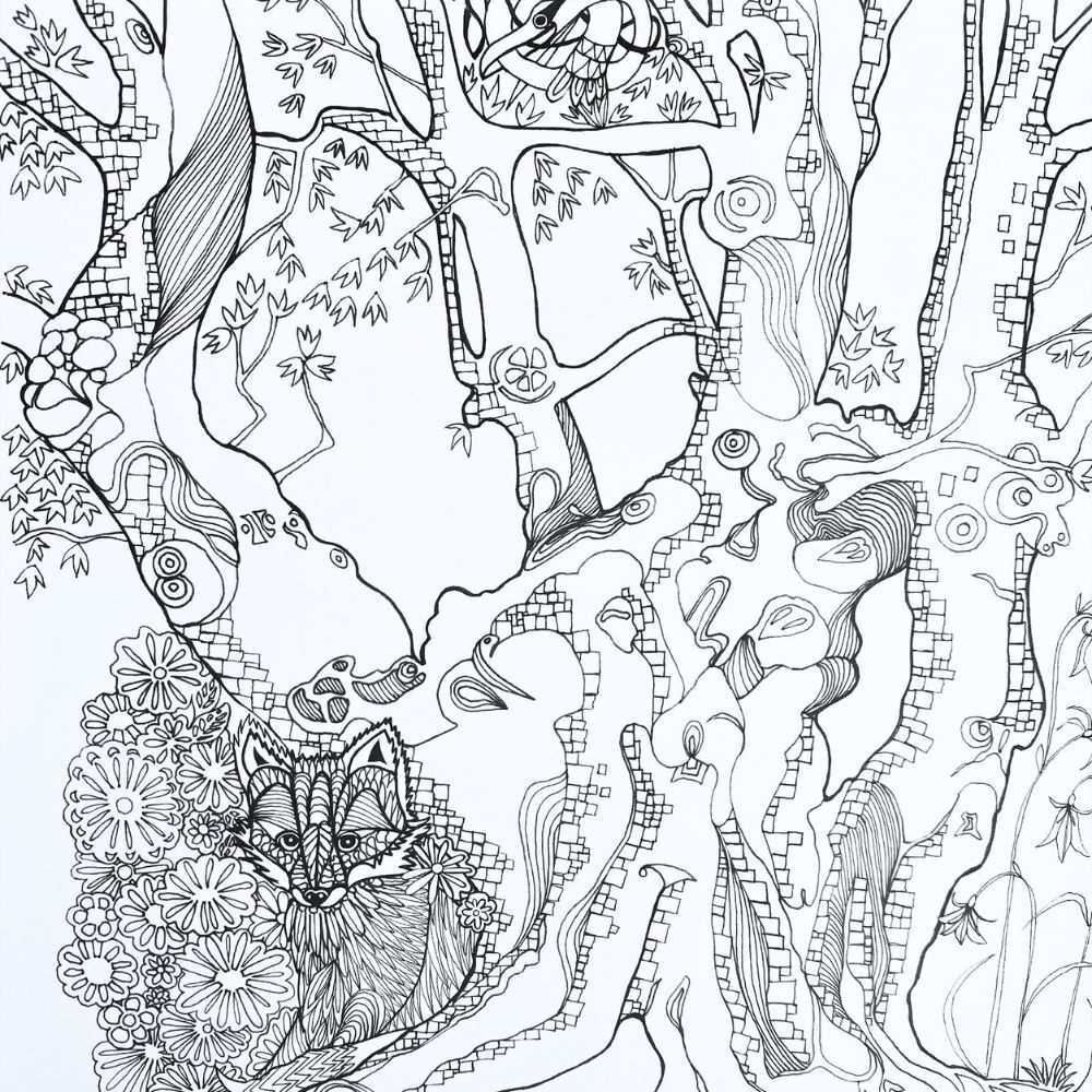 Tangle wood