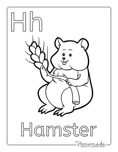 Free printable alphabet coloring pages for kids
