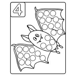 Halloween dot markers activity book for kids ages easy guided big dots loring book for toddlers and preschoolers