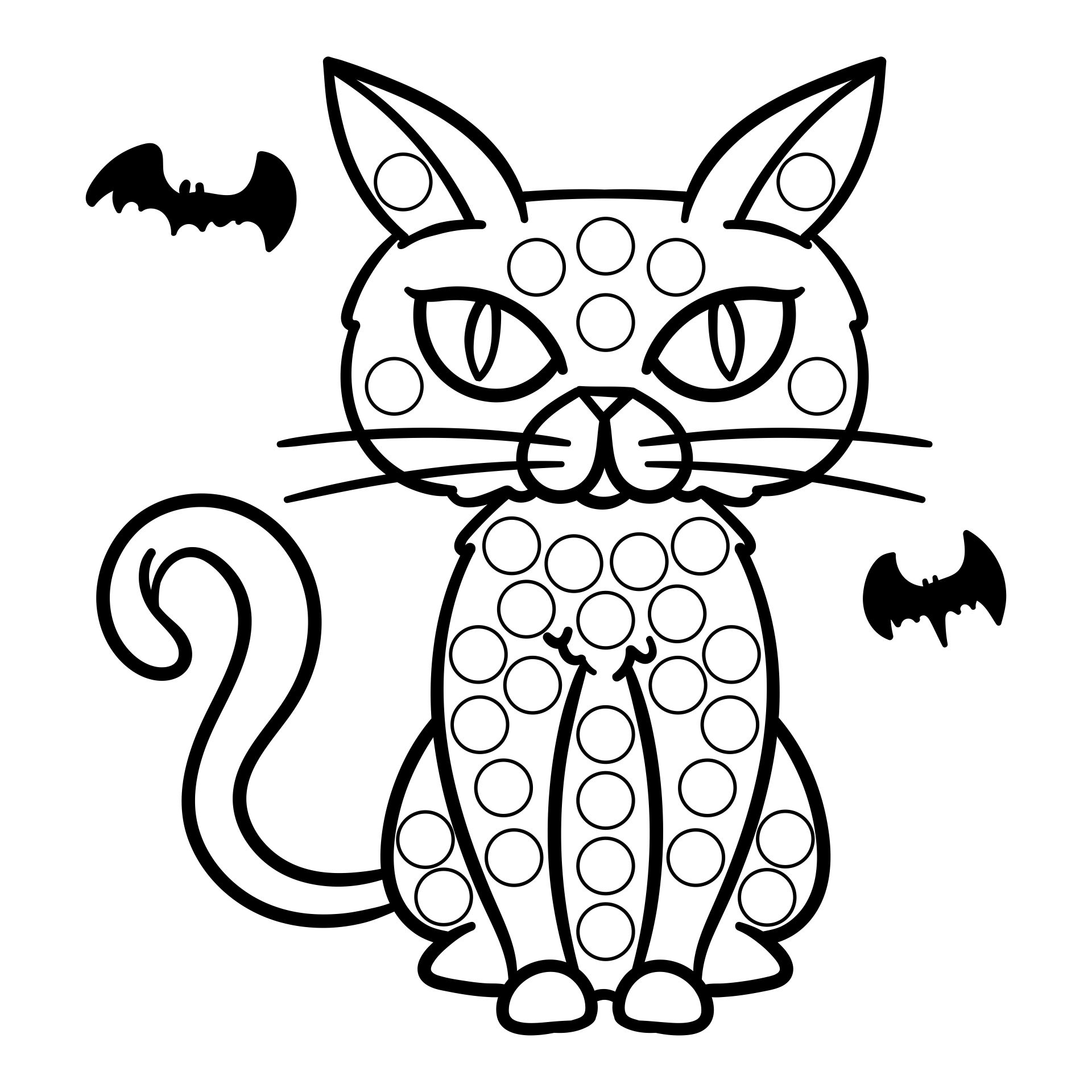 Best halloween do a dot printables pdf for free at