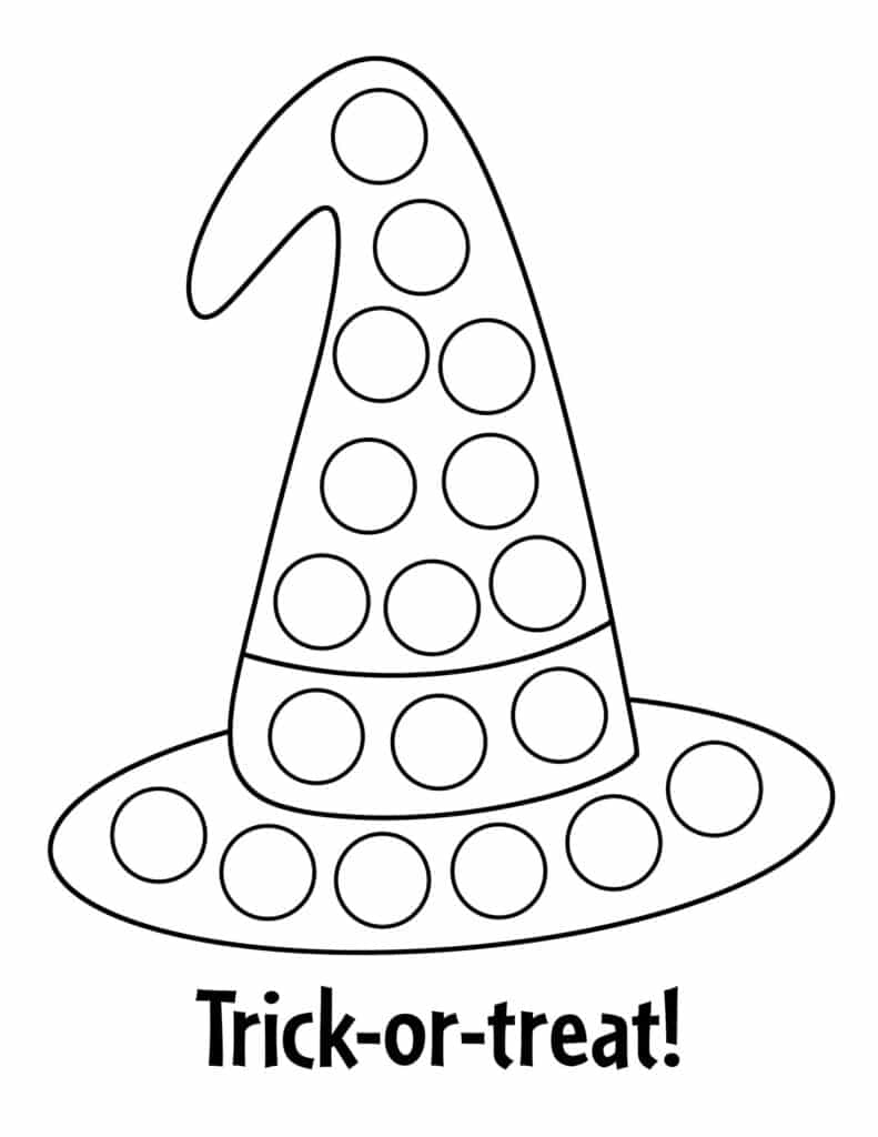 Preschool halloween printables for free â the hollydog blog