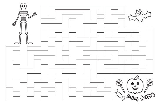 Halloween maze images â browse photos vectors and video