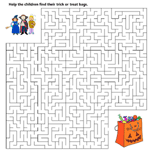 Halloween mazes all kids network