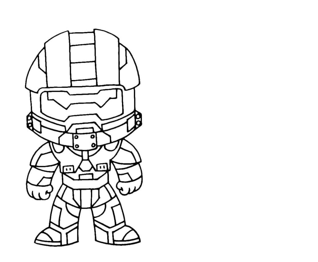 Halo coloring pages pictures free printable