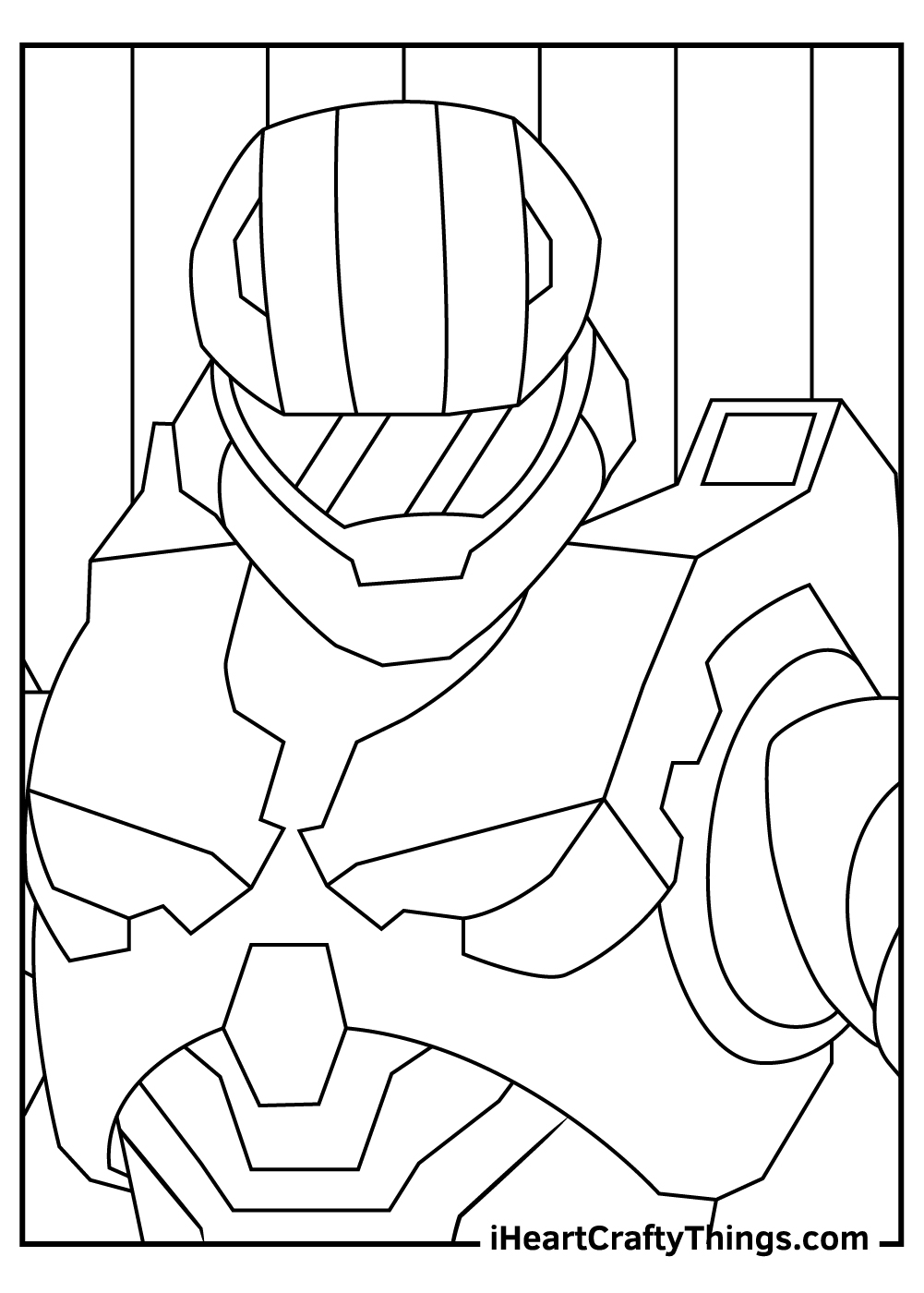 Halo coloring pages free printables