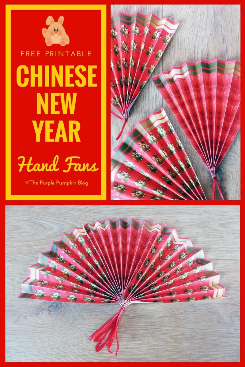 Free printable paper hand fans