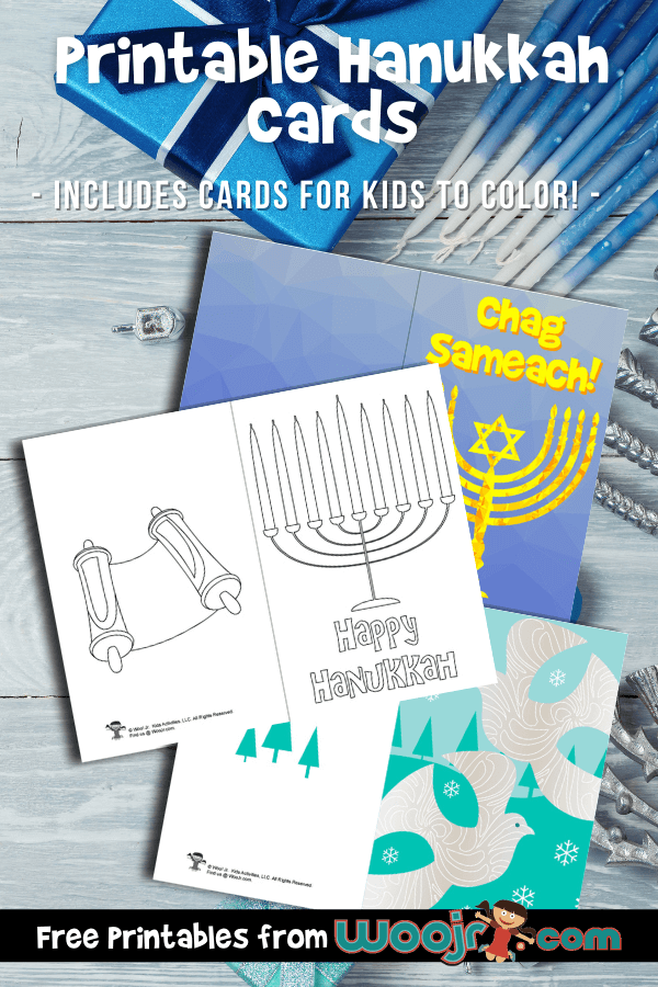 Easy diy hanukkah cards for kids