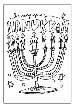 Get your kids excited for hanukkah with our printable coloring sheets pages