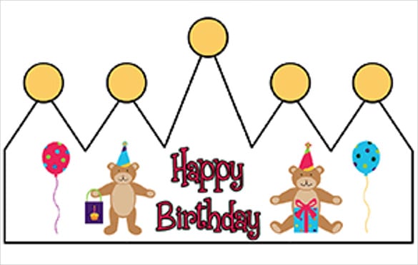 Birthday crown