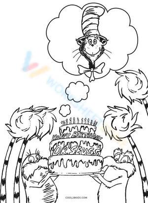 Grade coloring pages for dr seuss worksheets