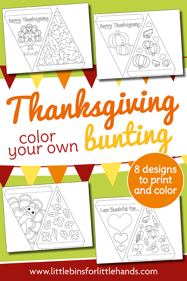 Happy thanksgiving banner free printable