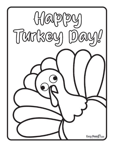 Printable thanksgiving coloring pages many free printables