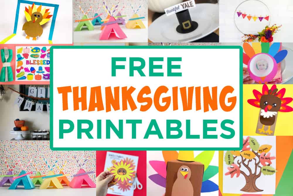Free thanksgiving printables