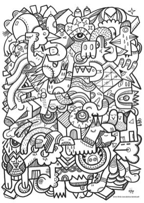 Free printable hard coloring pages
