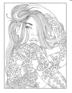 Free printable hard coloring pages
