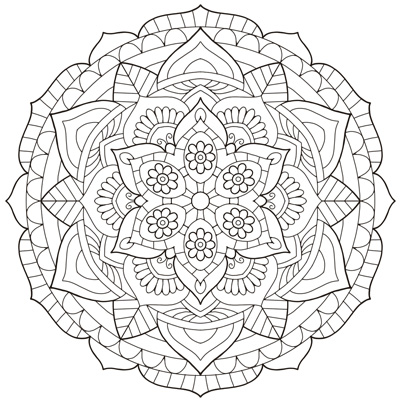 Hard coloring pages