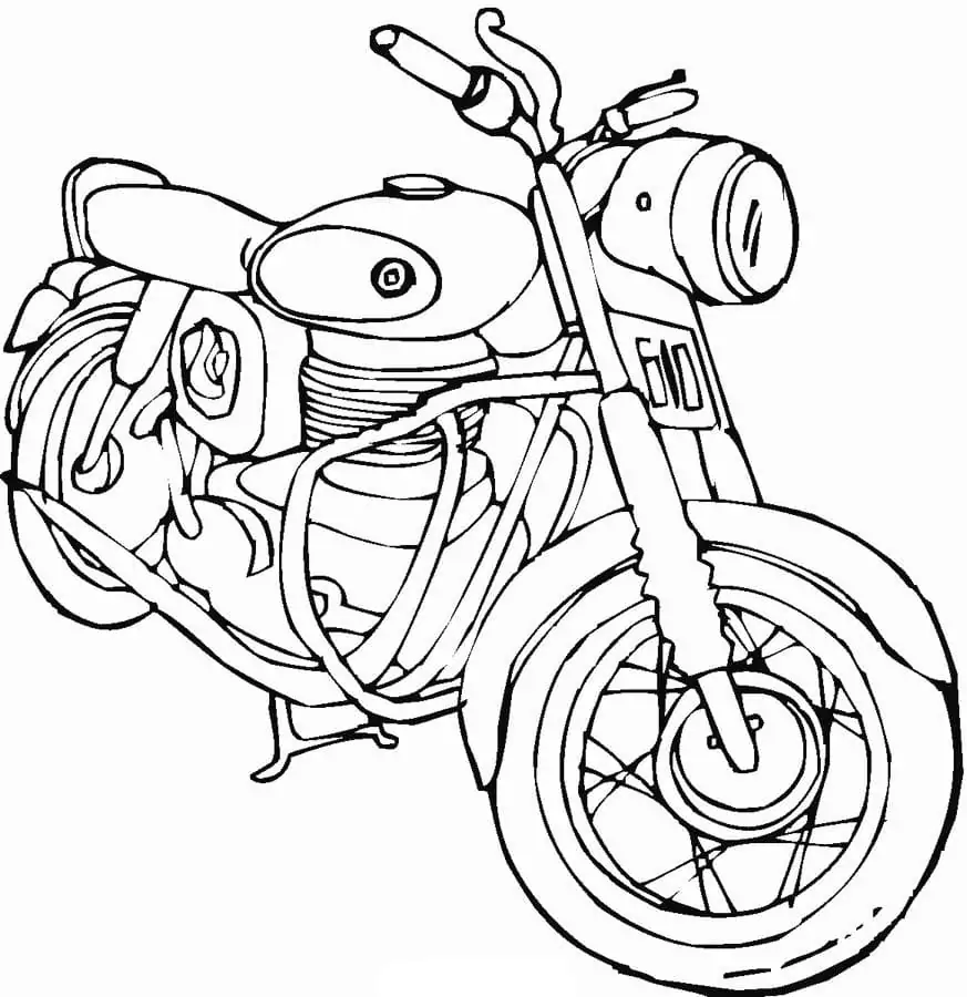 Harley davidson malvorlagen