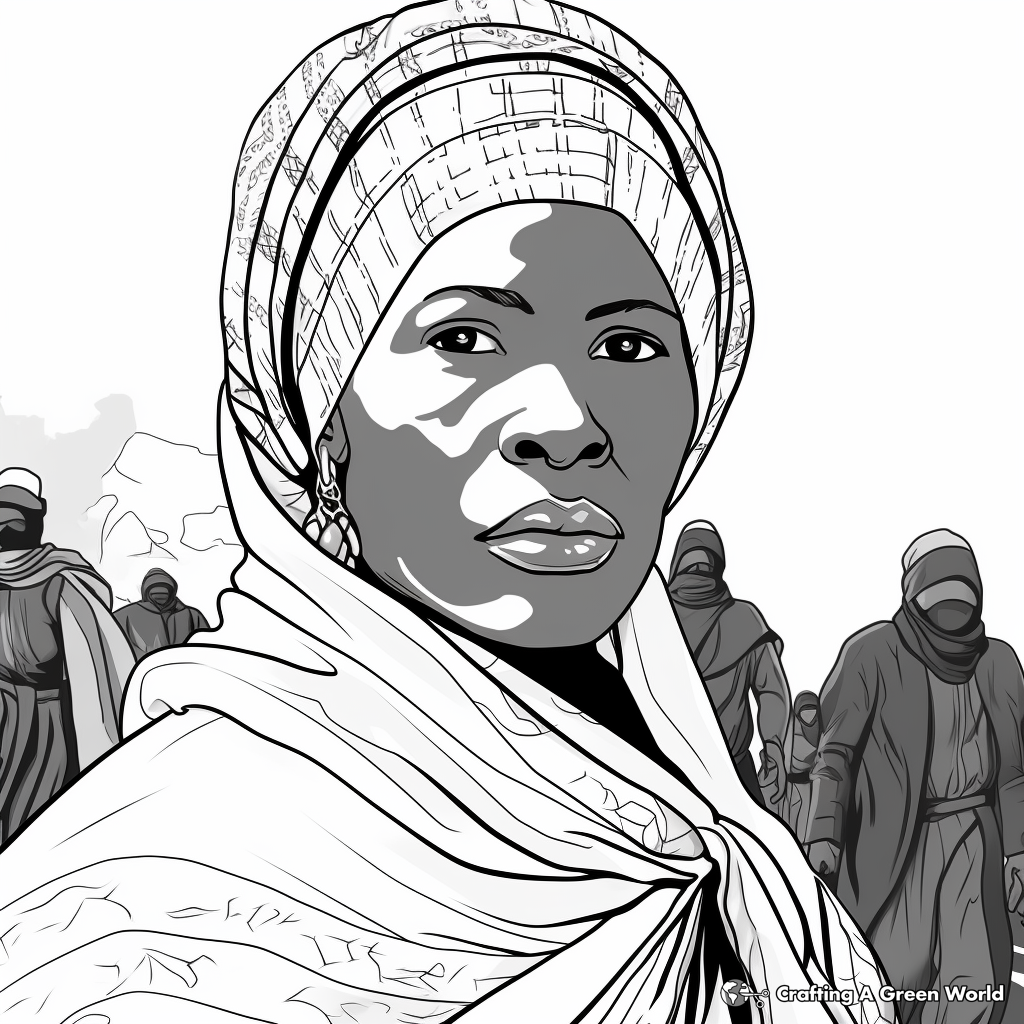 Black history month coloring pages