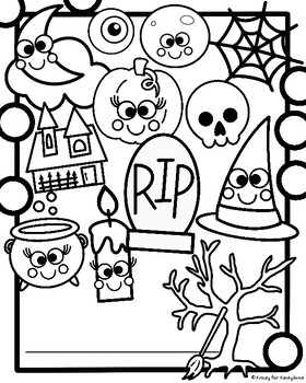 Halloween coloring
