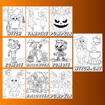 Halloween coloring pages printable coloring pages halloween activities