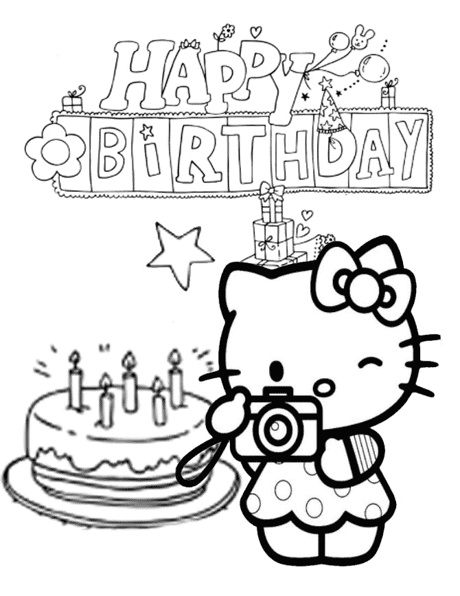 Free hello kitty coloring pages happy birthday download free hello kitty coloring pages happy birthday png images free cliparts on clipart library