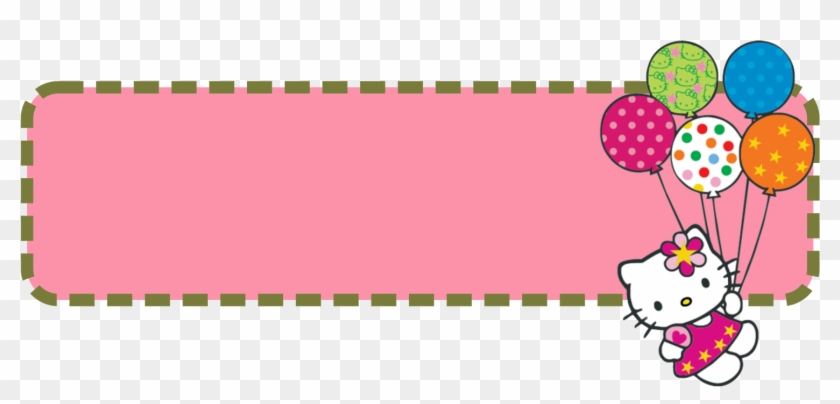 Printable hello kitty banner template